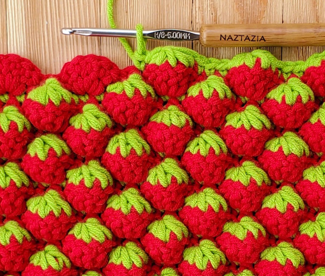 Strawberry Stitch Crochet Pattern: A Step-by-Step Guide - Creative ...